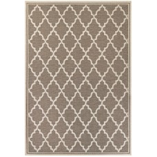 Charlton Home Cardwell Brown Indoor/Outdoor Area Rug CHLH5615